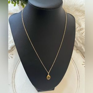 November birthstone necklace new